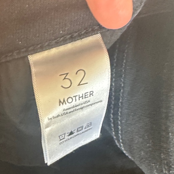 MOTHER Classic Black Jeans - Picture 3 of 4